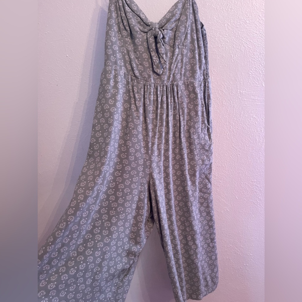 Sage green jumpsuit